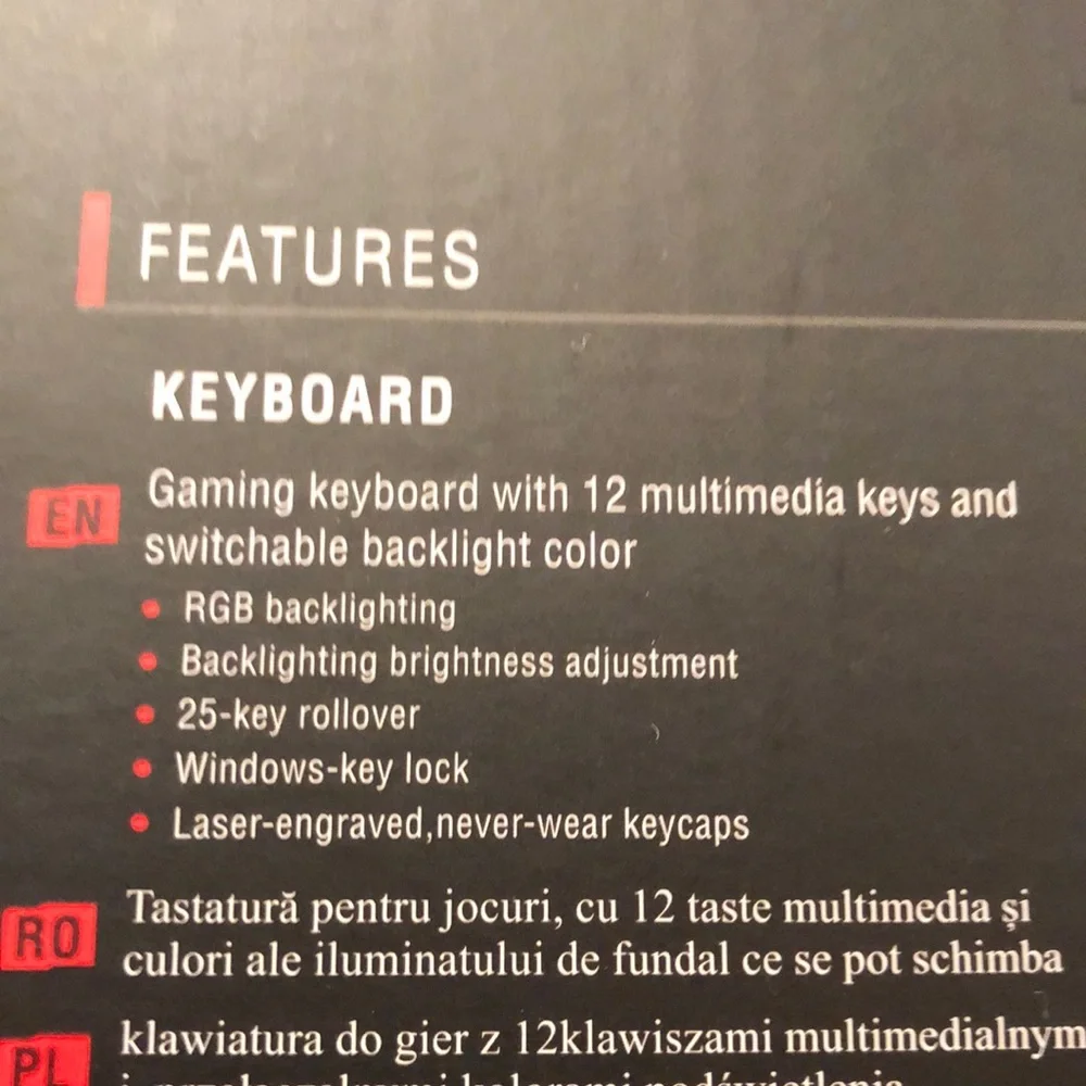 NWT unopened Redragon gaming essentials Keyboard/Mouse/Mousepad